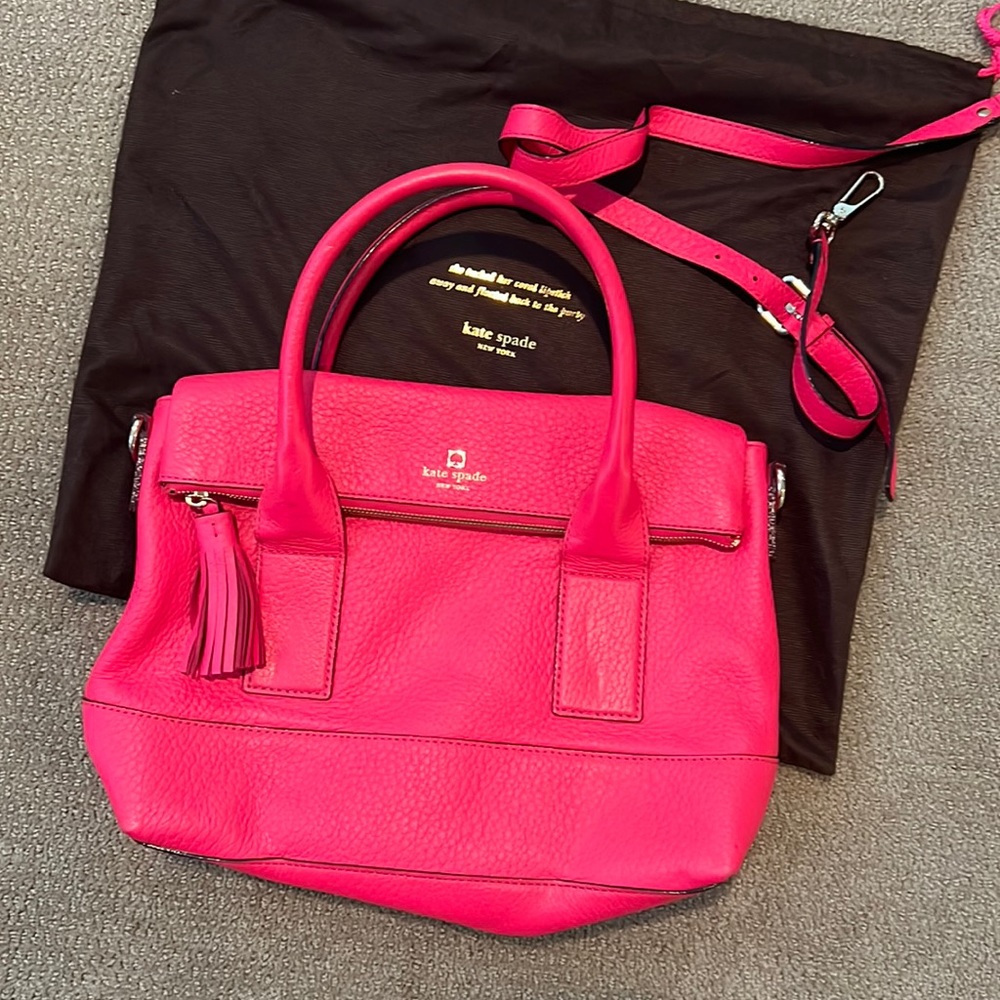 Kate Spade Pink Leather Purse